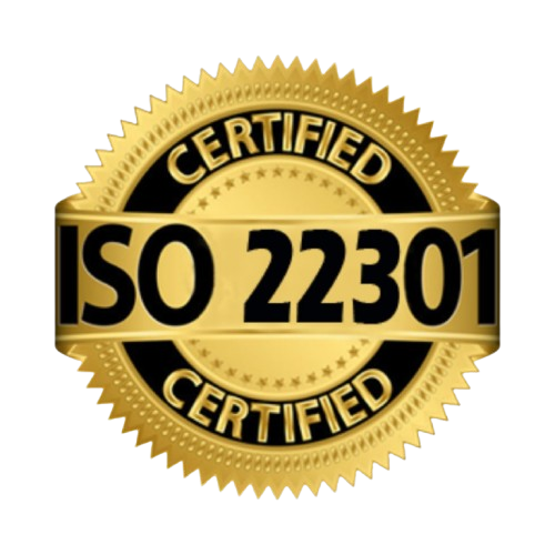 ISO 22301 Certificate